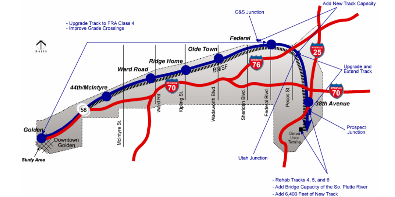 G Line extension map.