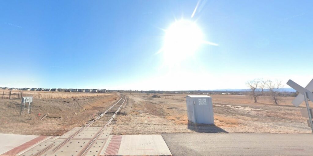 N Line station site at York & 144th.