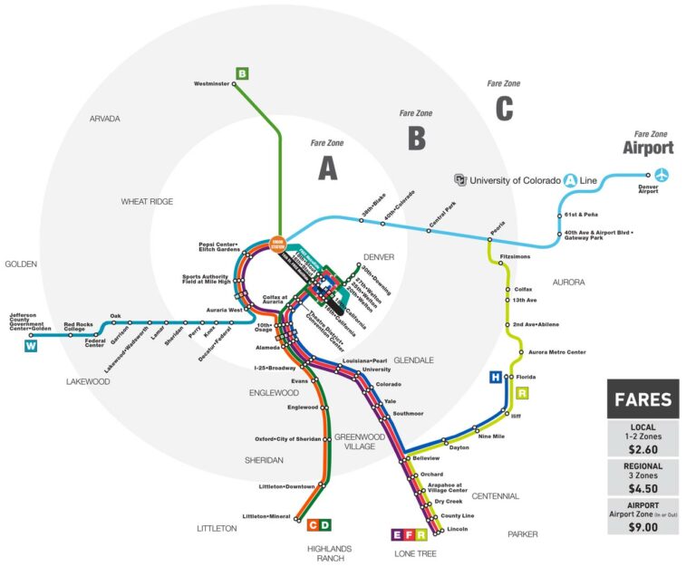 22686 Train Map Map Vault - Greater Denver Transit