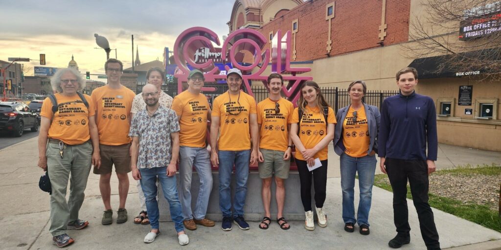 Colfax Bar Crawl at sign, Apr 12th, 2025.
