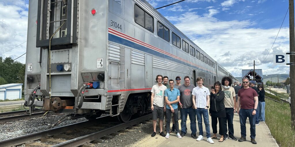 GDT members at Fraser Station.